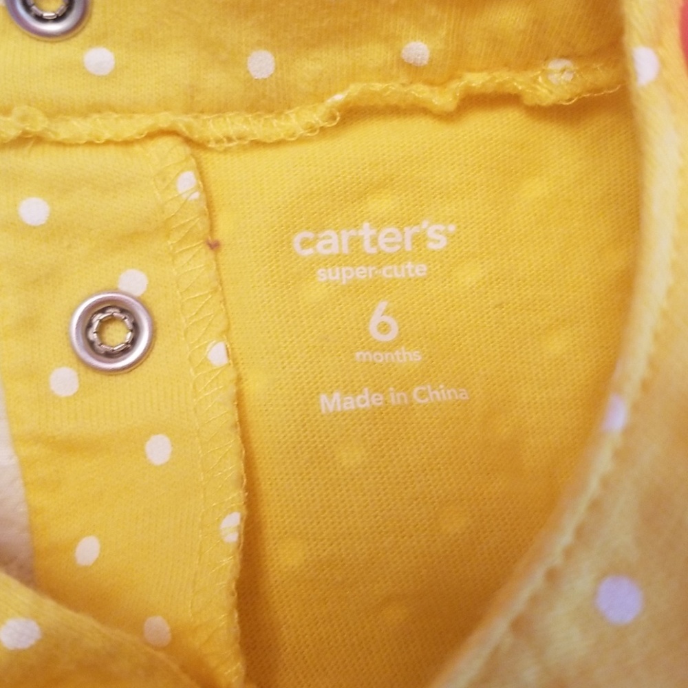 Nwot Carters Baby Girl Dress Size 6 Months - Picture 5 of 5